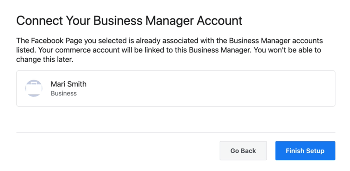Connect your business manager account Connect your business manager account