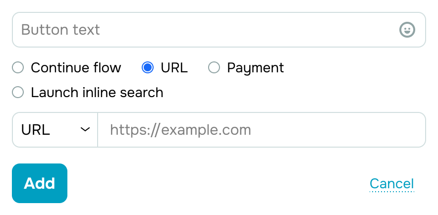 create button