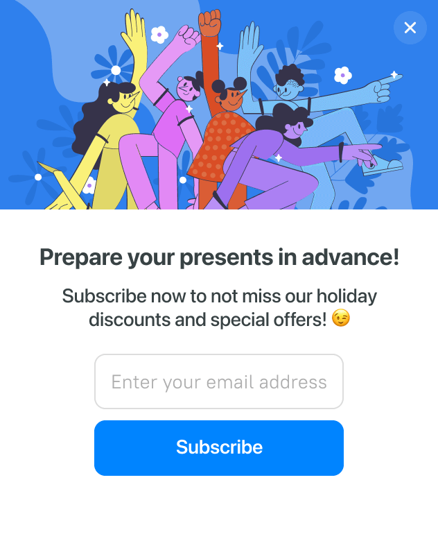Pop-ups intelligentes