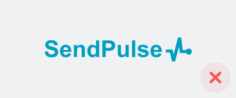 logo sendpulse incorrect