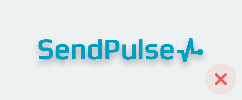 logo sendpulse incorrect