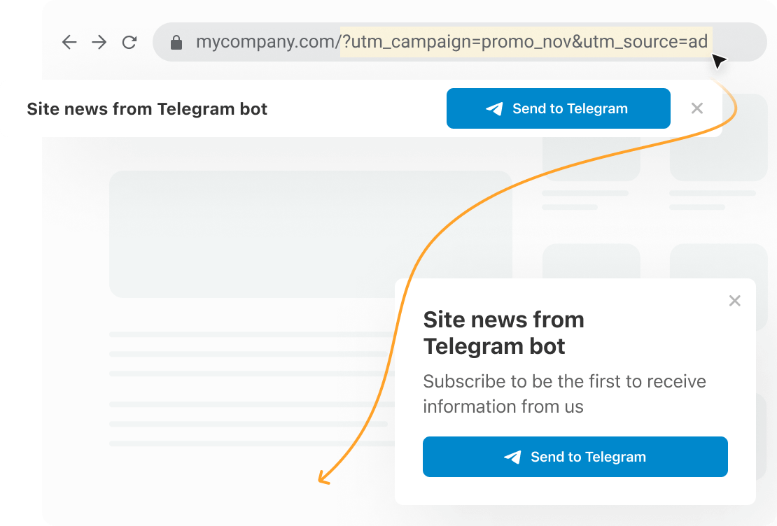 Attribuez des tags et des variables UTM aux abonnés du chatbot