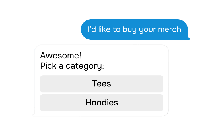 Chatbot TikTok dédié aux ventes