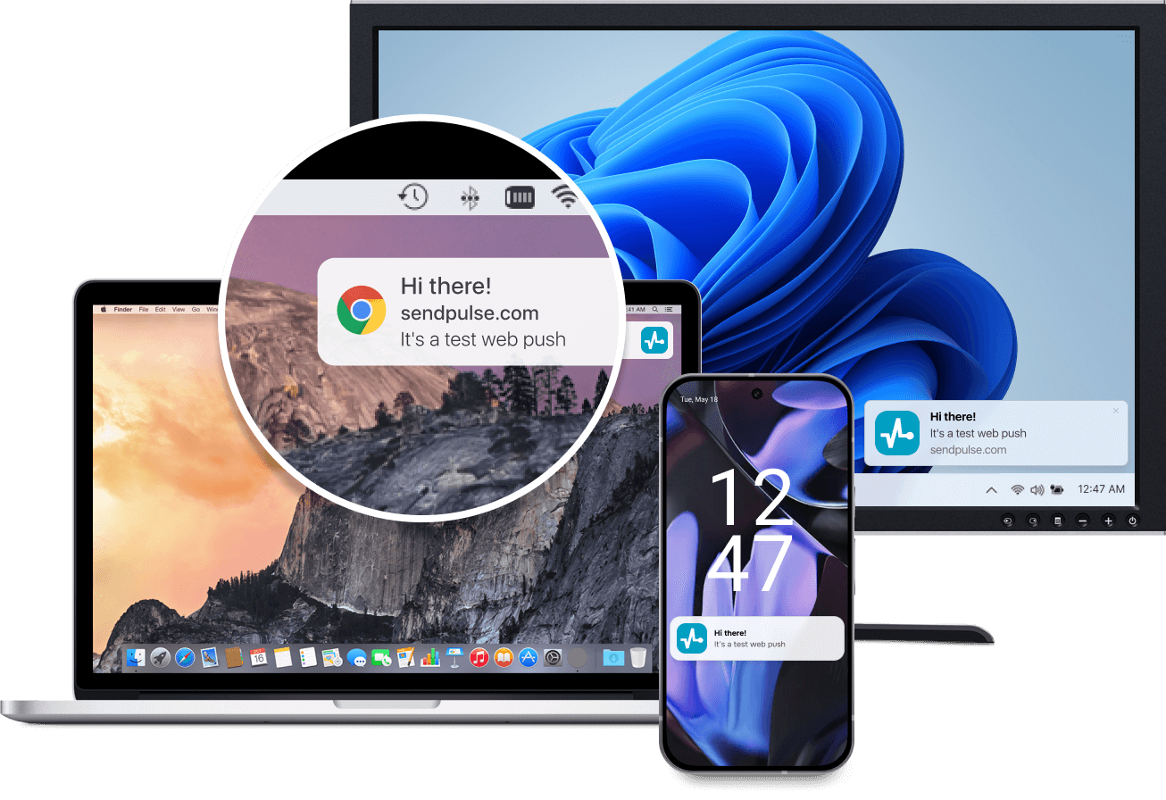 Notifications push Web